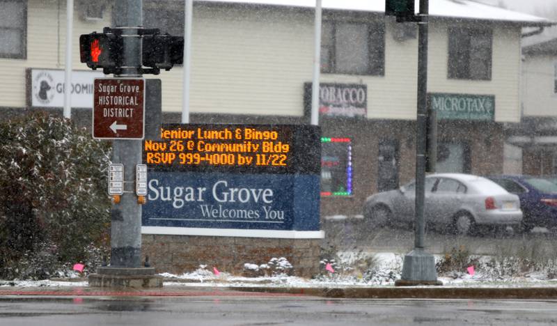 Kane County experienced the first snowfall of the season on Thursday, Nov. 21, 2024.