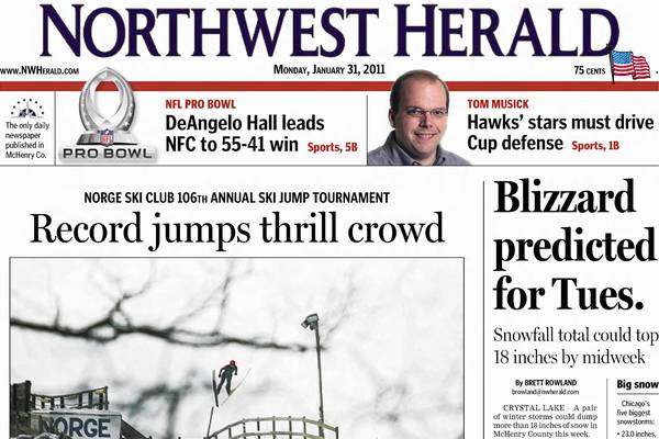 Record jumps at Norge and more historical covers for January 31