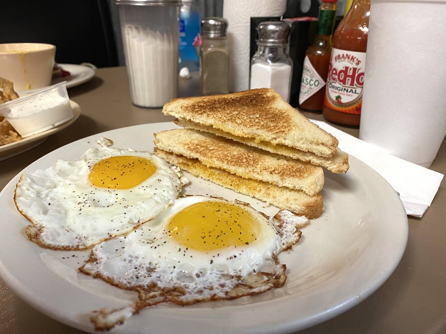 Breakfast is served all day at Victoria's Country Diner in Lacon.