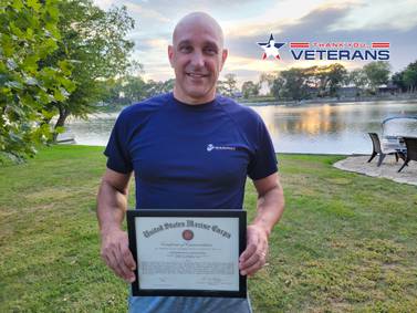 Anderson finds direction, drive in U.S. Marine service