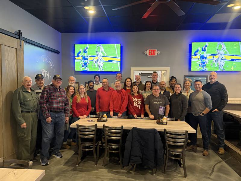 The Oswego Citizens Police Academy Alumni Association wrapped up 2025 with its annual recognition party at Riverside Pizza in Oswego, celebrating a year of community service and volunteerism.