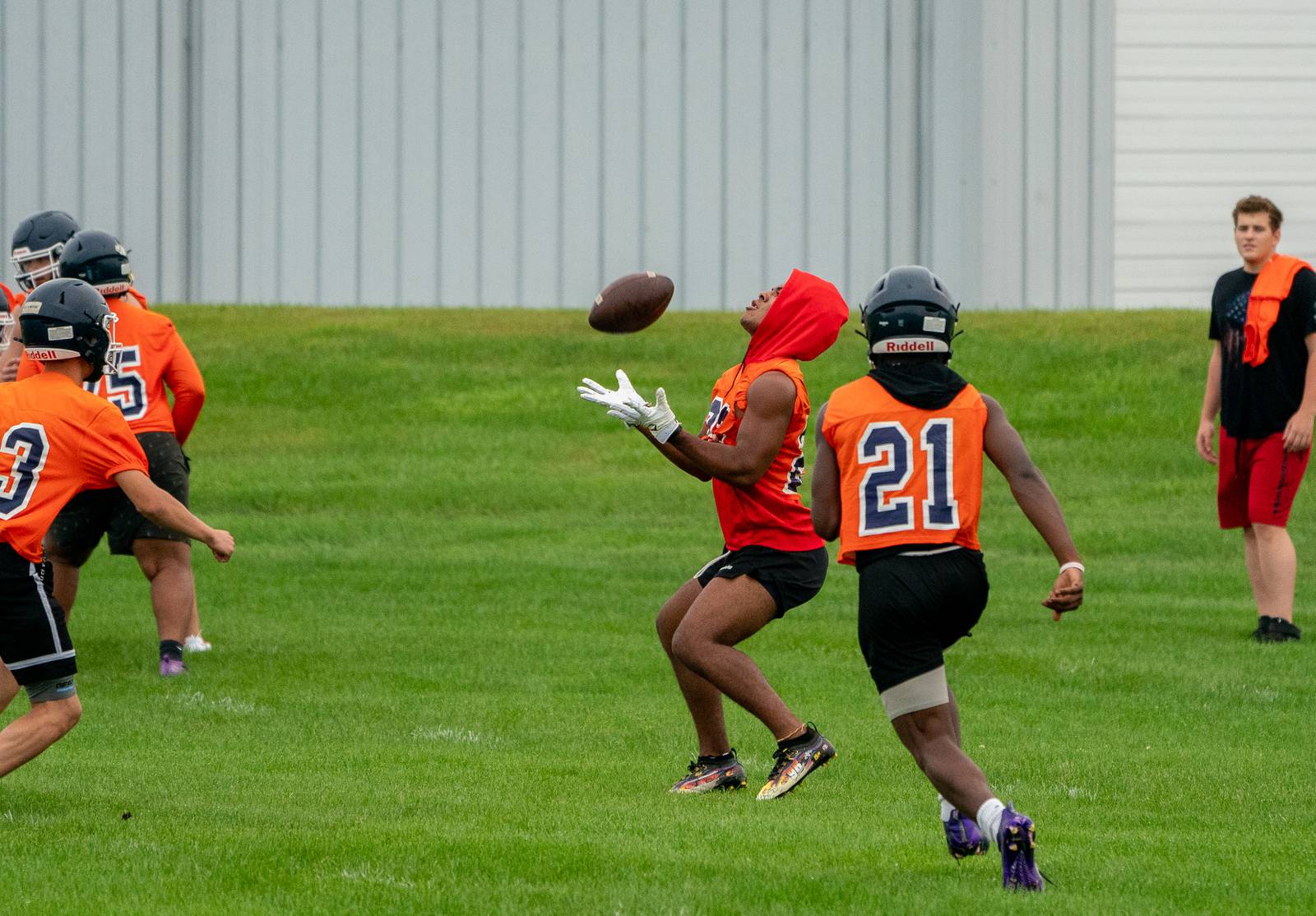 Photos Day 1 of Oswego football fall practice Shaw Local