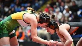 Crystal Lake South sophomore Annalee Aarseth all smiles after taking 2nd at state