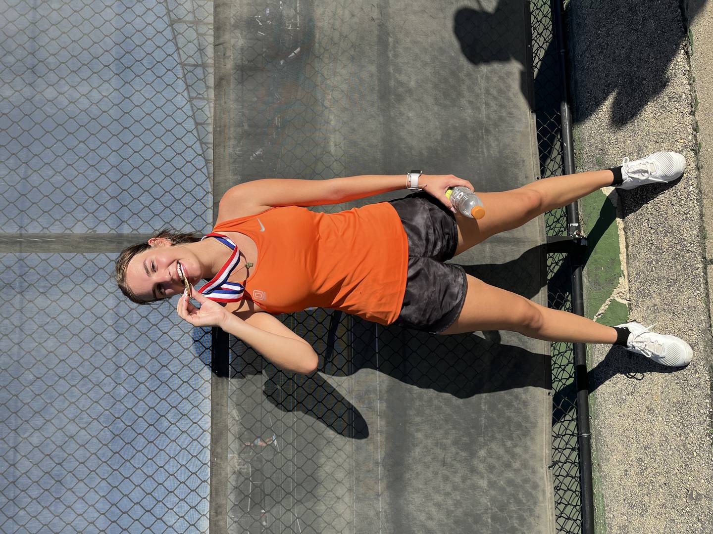 Oswego senior Savannah Millard won the No. 1 singles title in the SPC tournament.