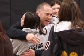 Photos: Indian Creek girls basketball hosts Rosary in longtime head coach Paul Muchmore's last home game