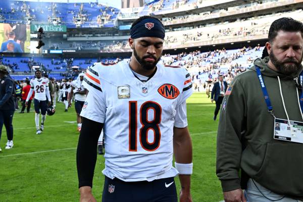 Chicago Bears’ offensive inconsistency continues in 30-16 loss to Baltimore Ravens