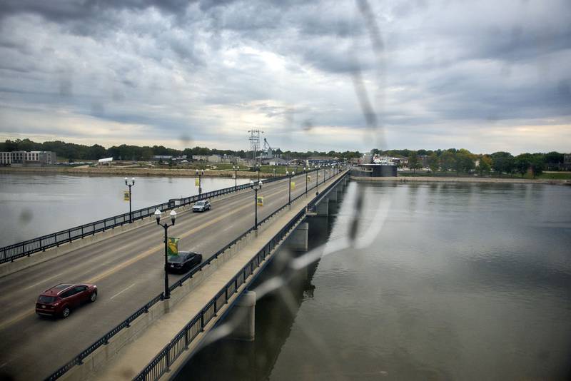 The view looking south from the National building offers a unique perspective many from the Sauk Valley haven’t experienced.