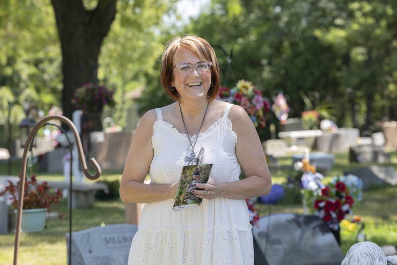 Daughter Nicci Wright fondly shares memories of mom Friday, July 7, 2023 with the rest of the family.