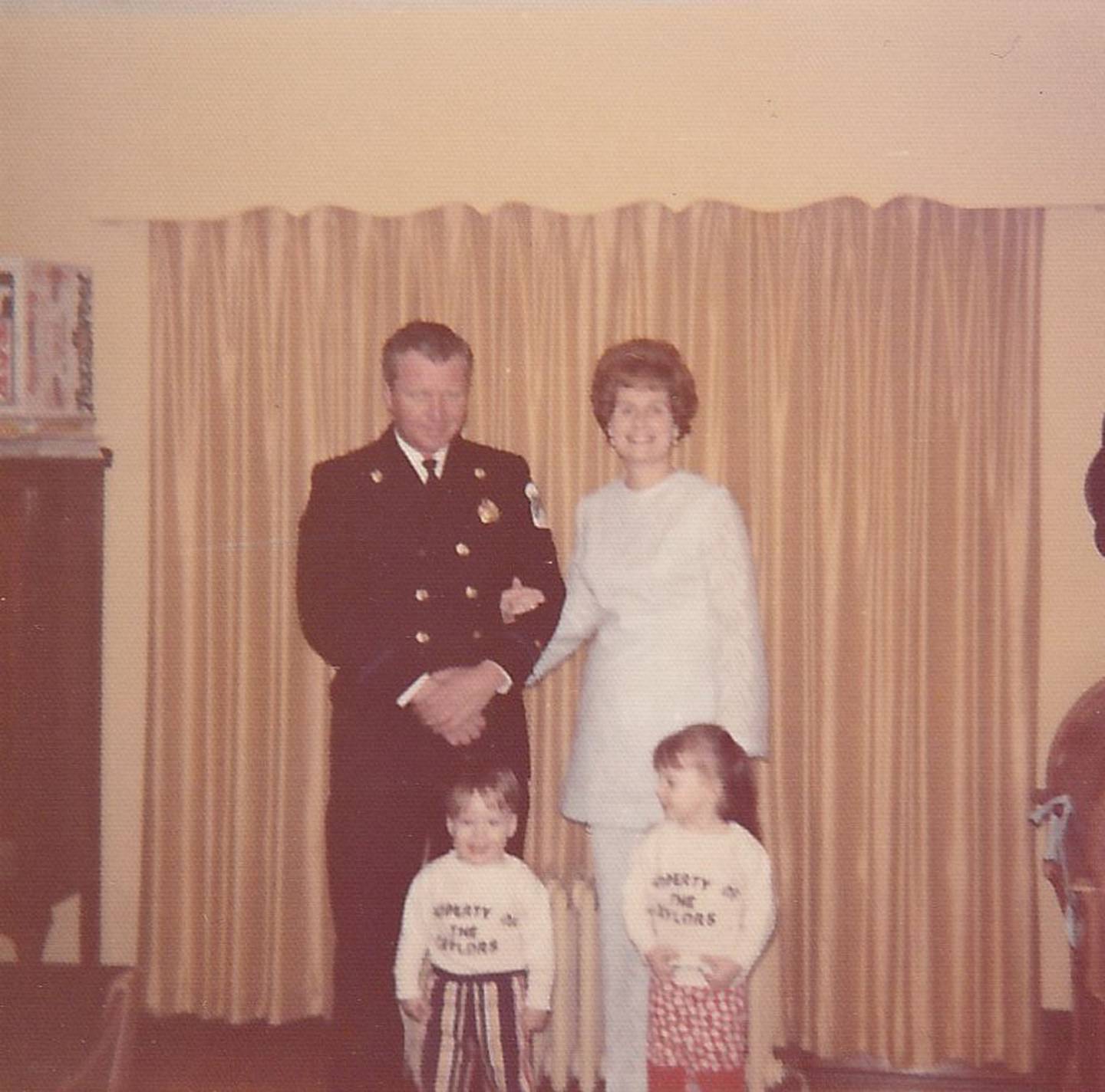 Jerry and Ann Taylor of Plainfield (deceased) are pictured with their children Roy Taylor of Oswego and Linda Taylor of Plainfield.