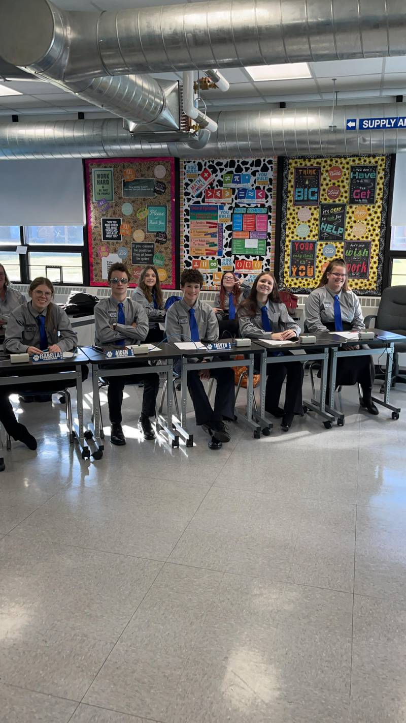 Princeton High School’s Junior Varsity Scholastic Bowl Team competed Saturday at the IHSSBCA Novice Tournament at Limestone High School.