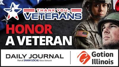 Honor a veteran in our Thank You, Veterans Contest