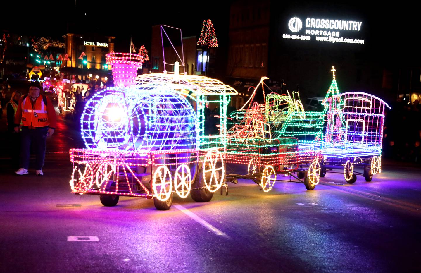 The Electric Christmas Parade, part of the City of St. Charles’ Holiday Homecoming festivities, was held on Main Street in St. Charles on Saturday, Nov. 26, 2022. The events were hosted by the St. Charles Business Alliance.