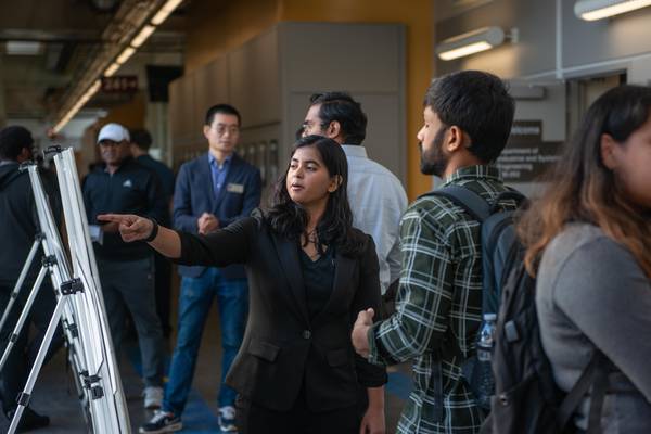 NIU showcase highlights tech research in AI, manufacturing, health care