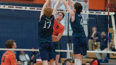 Boys Volleyball: Austin Swanson's clutch serve clinches Oswego crosstown win