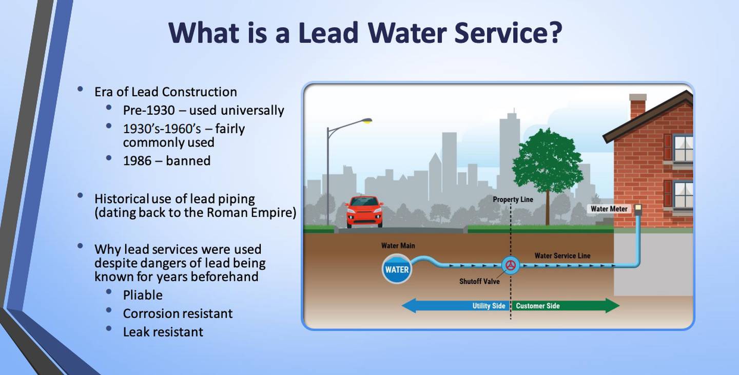 The city of McHenry will need to replace 312 lead service lines beginning in 2027, officials learned on Sept. 5, 2023.