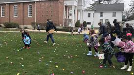 Busy weekend for Easter bunny in McHenry County after snow delayed earlier egg hunts