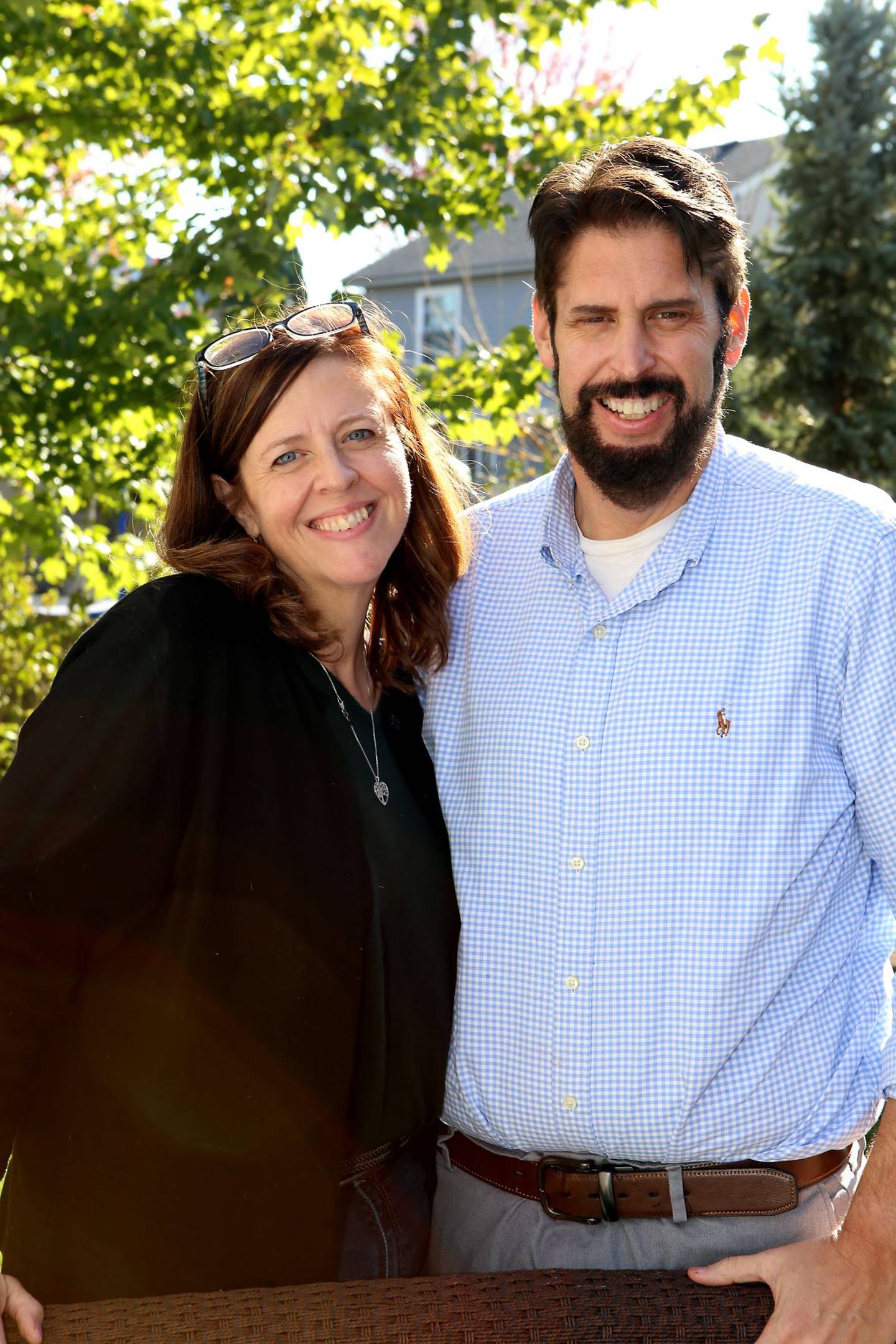 Susanna and James Ellexson of Bolingbrook both underwent weight-loss surgery hours apart on the same day in 2020, by the same surgeon at Silver Cross Hospital in New Lenox. Together have lost more than 350 pounds.