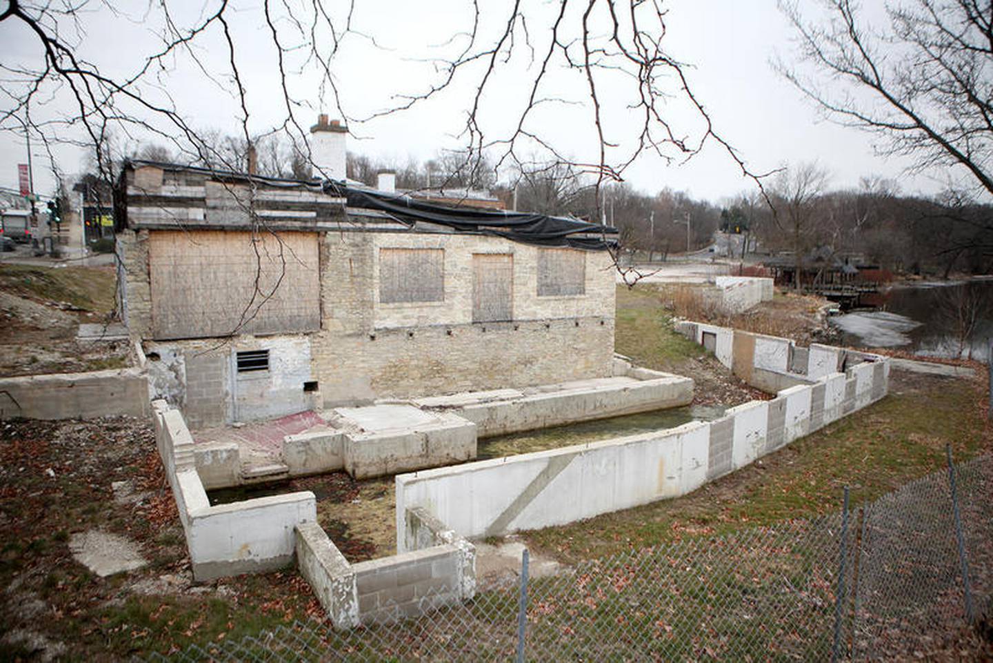 The former Mill Race Inn on the banks of the Fox River in Geneva was demolished in 2016.