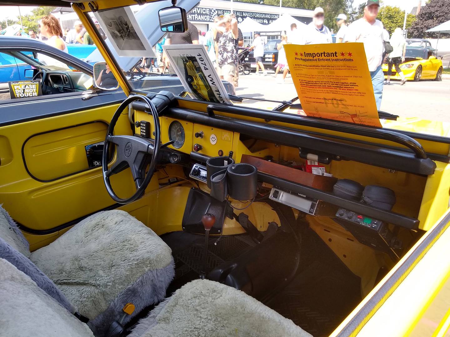 Photos by Rudy Host, Jr. - 1974 VW Thing Interior