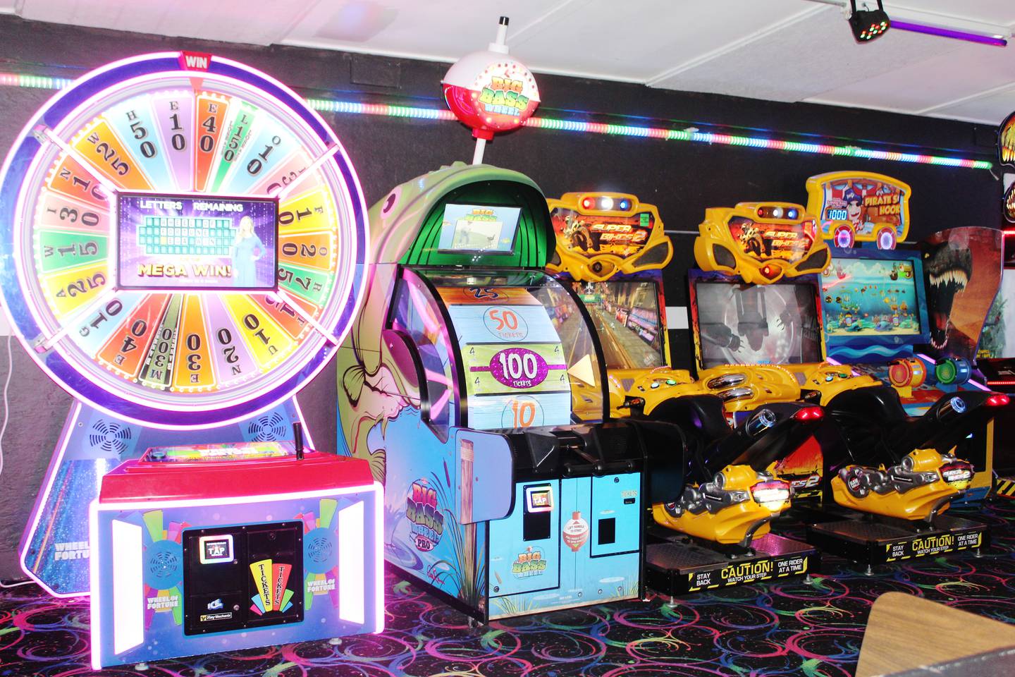 Skating isn't the only subject of fun at The Rink at Pine Creek in rural Mount Morris. There's also an arcade with about twenty games, and that space expanded this past fall to double its fun. Games include the usual classics as well as interactive movement games, bowling, skeeball, air hockey and basketball shooting.