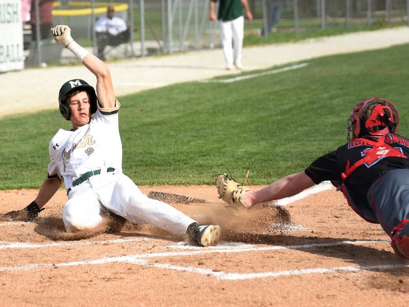 Bishop McNamara tallies 18 runs in consecutive games to sweep Marian Central