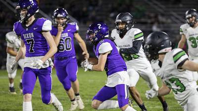 Dixon sets tone from start in Senior Night win over Rock Falls