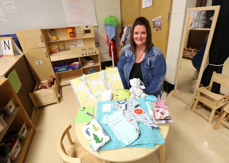 For nearly 20 years, Kristina Lowman of Channahon, a paraprofessional at Joliet Public Schools District 86, has sent care packages to families with babies in the neonatal intensive care unit. Lowman calls her project Two Miracle Girlz NICU Sprinkles.