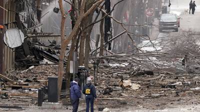 Suspicious blast wounds 3 in Nashville on Christmas