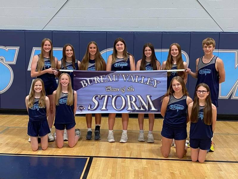 Bureau Valley Junior High was well represented  in the IESA 2A State Track & Field Meet. The eighth-grade girls team placed eighth as a team.