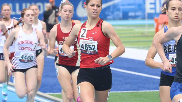 Photos: IHSA host girls state track and field in Charleston