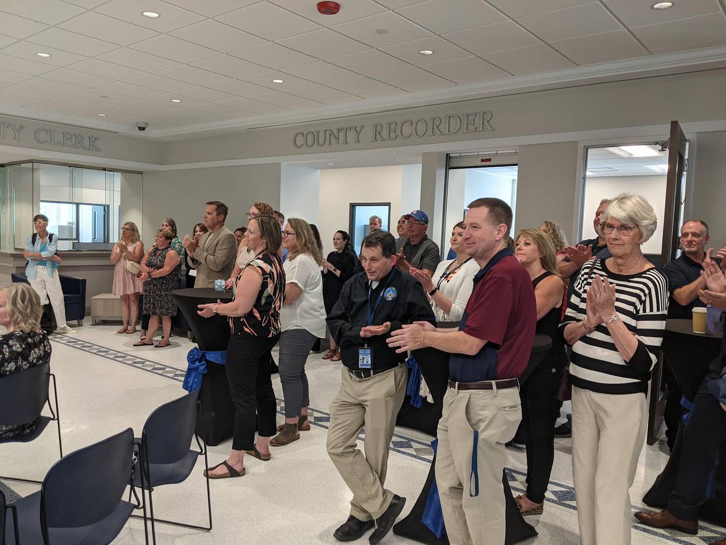 A ribbon-cutting ceremony was held June 18 for the new Kendall County Office Building II. The building is the new home for the clerk, recorder and elections offices.