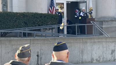 Morris American Legion Post 294’s Veterans Day observance takes place at Shabbona Middle School