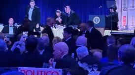 Shots fired as gunman charges toward ballroom at White House correspondents’ dinner. Trump unharmed