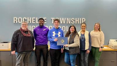 Waddle named December Rochelle Rotary Student of the Month