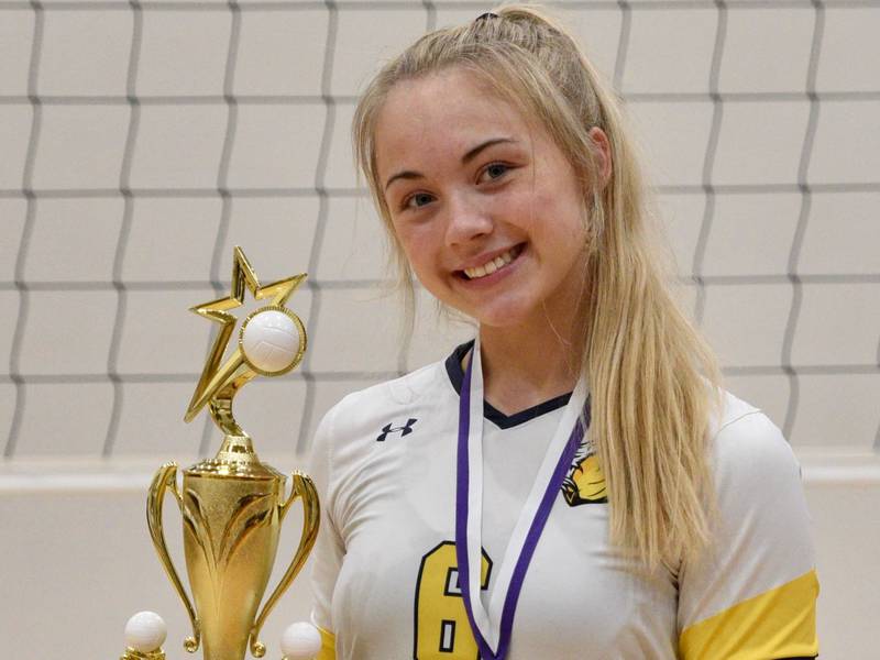 Yorkville Christian junior Chloe Saxe