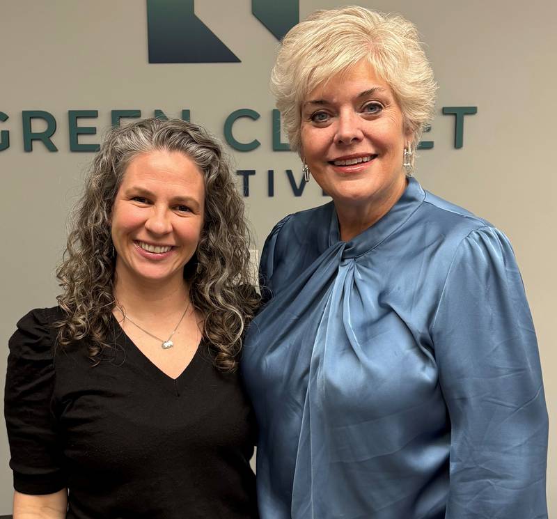 Green Closet Creative co-founders Darby Ward Dwyer and Ellie Peterson