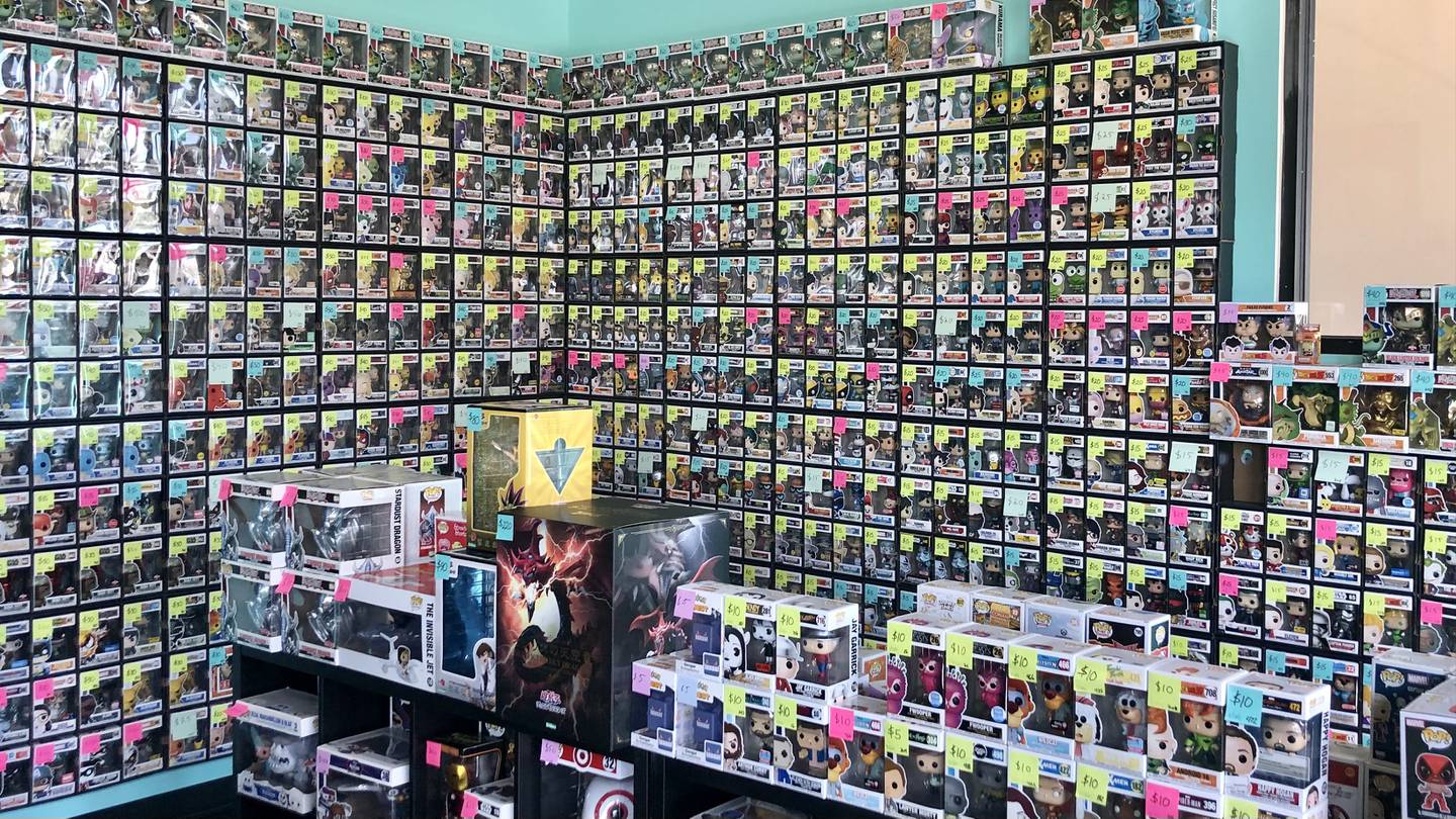 The Game Shop's new location in downtown Oswego's Reserve at Hudson Crossing at Washington (Route 34) and Harrison streets has nearly 800 Funko Pops.