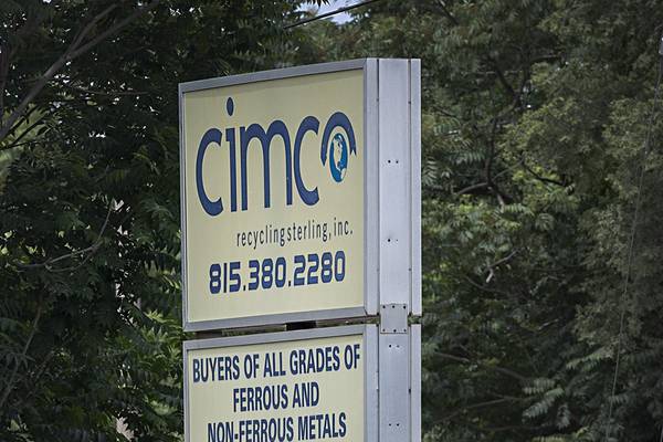 Recycling material fire breaks out at Sterling’s CIMCO 
