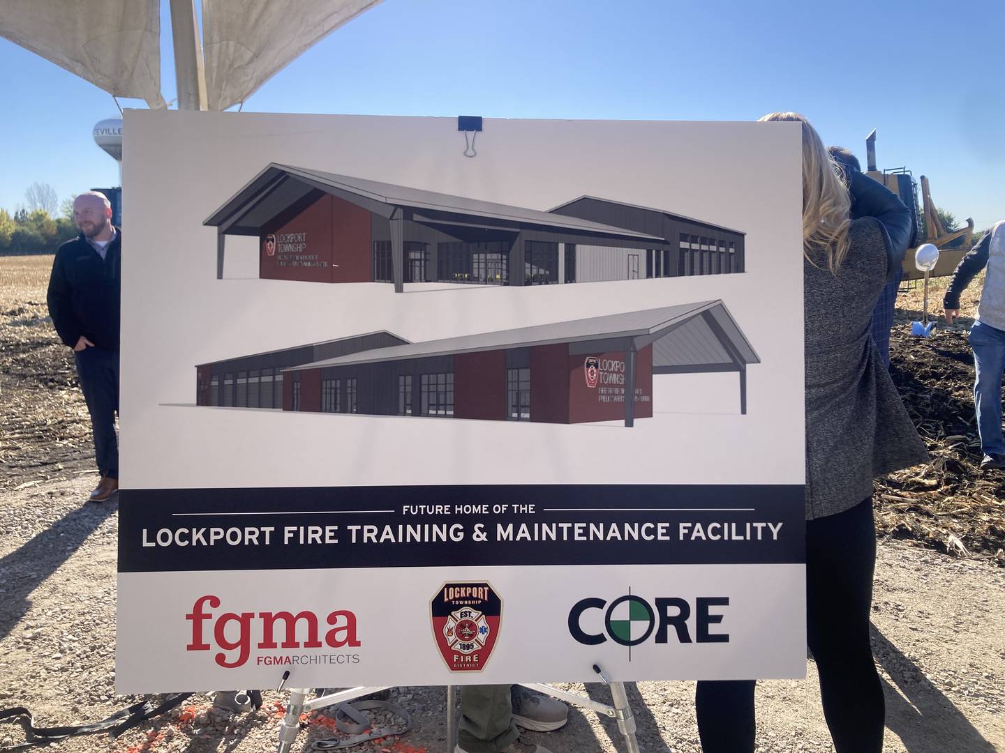 Artistic rendering of the main building of the future LTFPD training facility in Crest Hill.
Monday, Oct. 20, 2025.