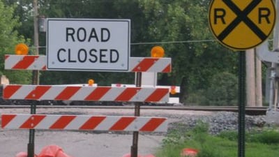Rail repairs force full closure of McDonough Street in Joliet