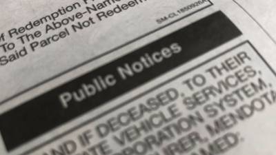 Editorial: Keep public notices in newspapers