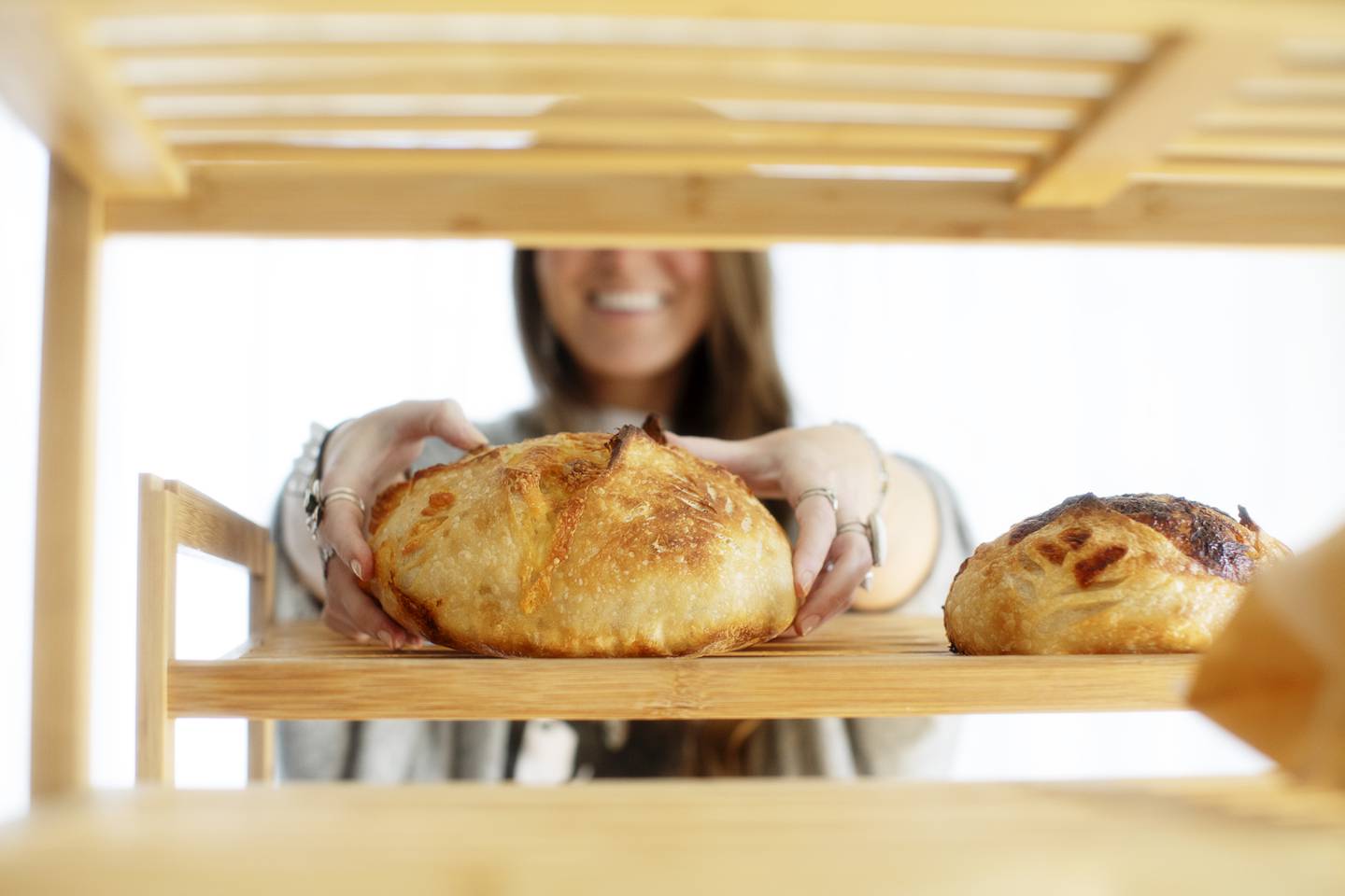 Alli Daugherty created The Maker And A Baker in Morris, featuring sourdough breads and other products. The cottage baker is part of the monthly French country market organized by 3 French Hens in Morris. 2025