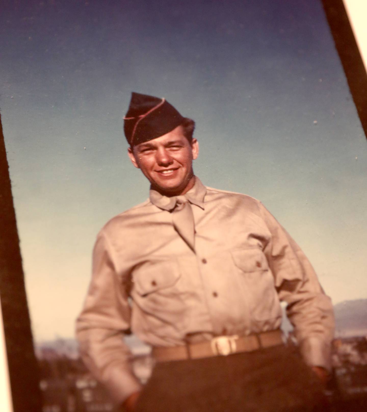Veteran Art Hrabec, 101, of Lombard served in Europe during WWII.