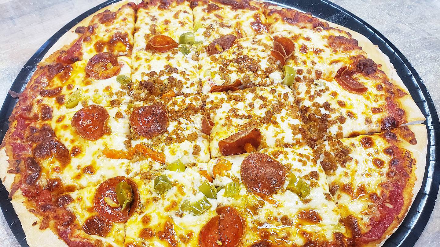 Since the coronavirus pandemic, Folsom's Bakery in Rock Falls has expanded in recent years to include pizza and cold cut sandwiches. Pizza is served from noon to 7 p.m. Fridays, with a from-scratch crust and a little inspiration from the former Gig's Pizza in town, with sausage crumbles instead of chunks, owner Jim Helle said. "We've had hiccups that Covid brought, and I was trying to find more ways to make money to pay bills," Helle said. "I talked with my wholesale customers and they kept telling me to make pizza. I started working on a pizza dough recipe. I knew what I wanted. I wanted something different."