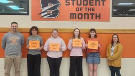 Byron High School students of the month for February named