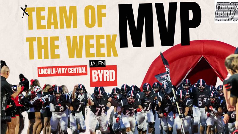 Lincoln-Way Central linebacker Jalen Byrd is the 2024 Week 4 Friday Night Drive Team of the Week MVP