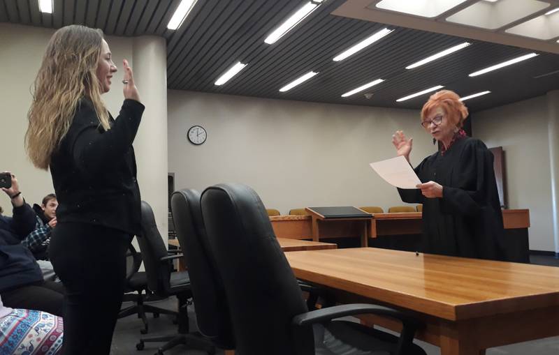 La Salle County Clerk elect Jennifer Ebner will take office Dec 1