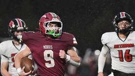 Morris dominates second half in second-round Class 4A win over Metamora