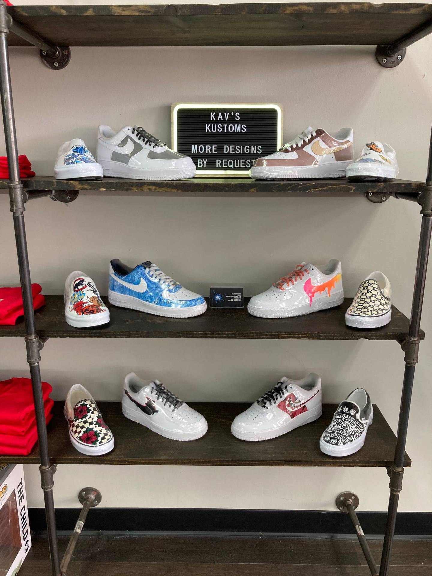 At Joliet Kreamers, located at 173 N. Chicago St. in Joliet, people can buy, trade or sell their sneakers. The storefront opened in August.