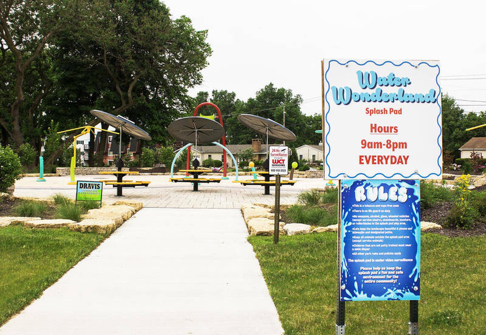 DIxon Park District hopes to open splash pads July 1 Shaw Local